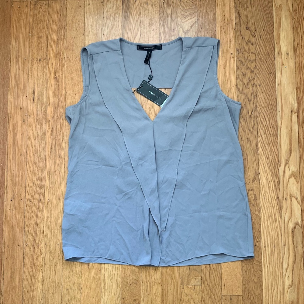 BCBG MAXAZRIA Elan Sleeveless Top
